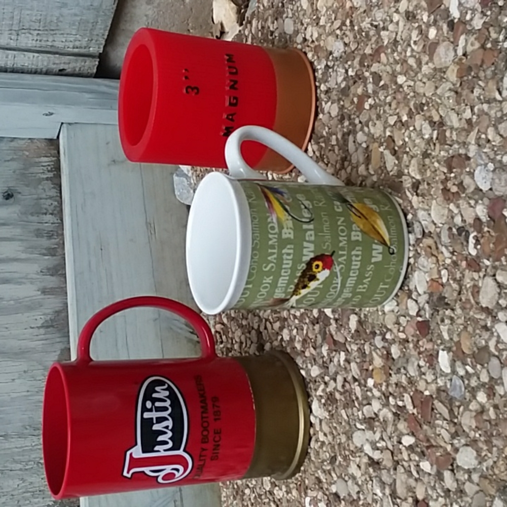 3 Manly mugs